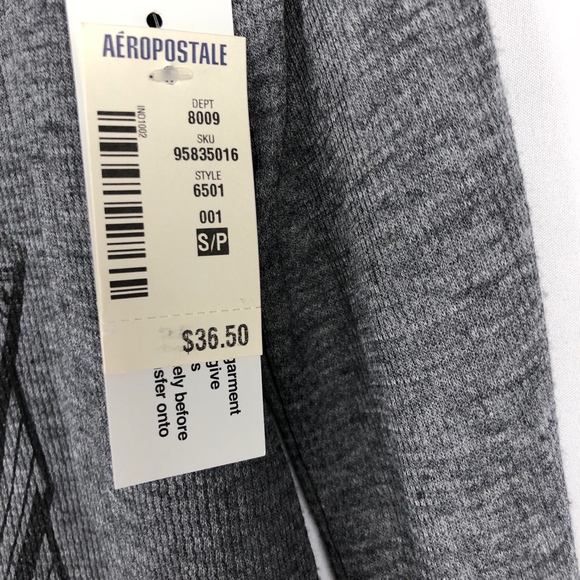 Aeropostale Long Sleeve V-Neck Top NWT - Picture 4 of 6